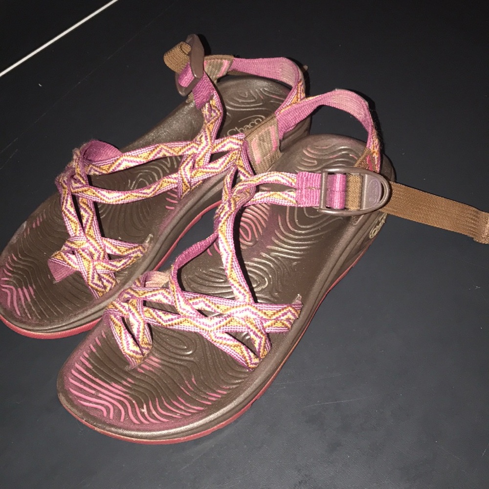 Chacos-double strap-size 8